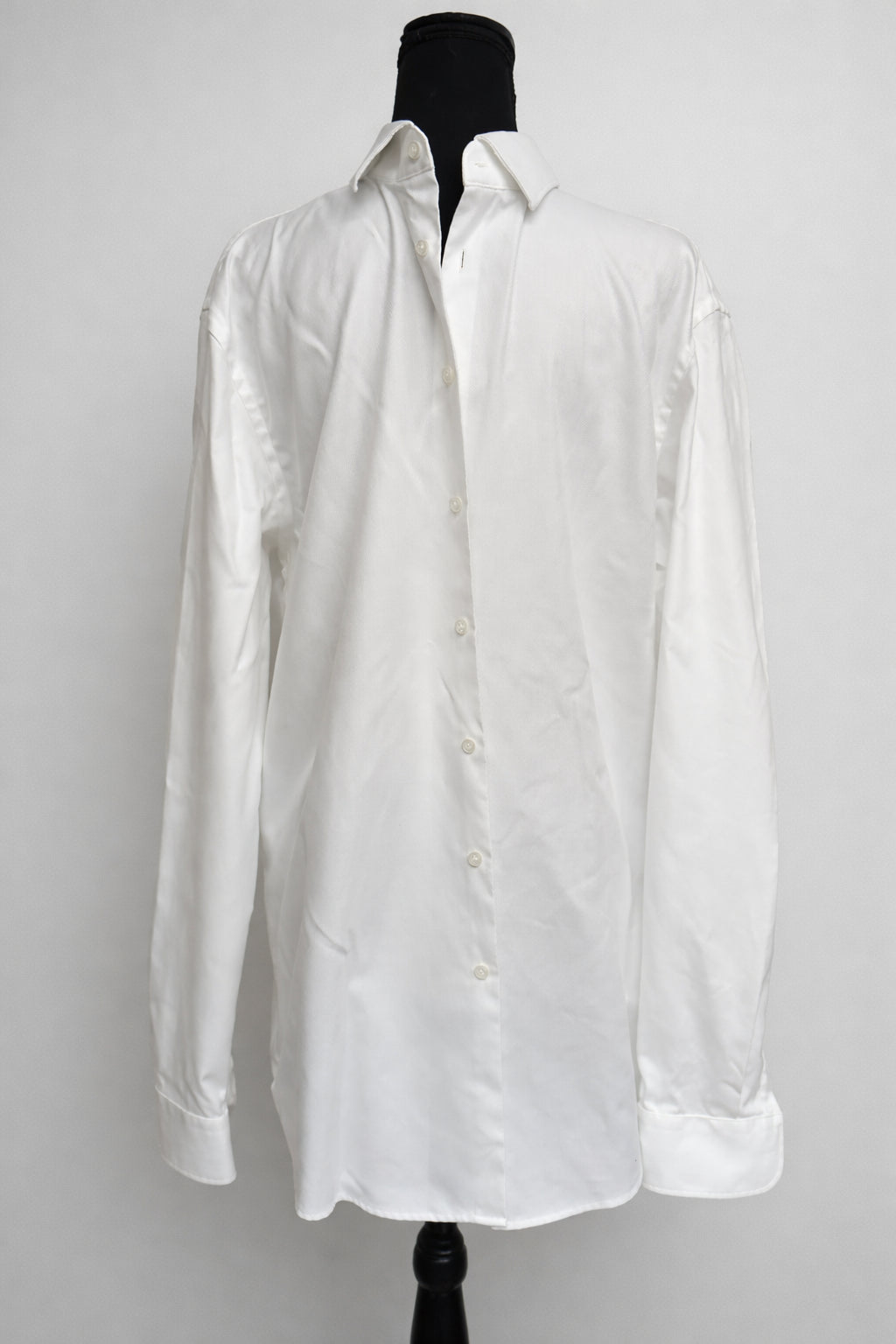 Cămașă albă Jakes Luxury, bărbați, 43/44