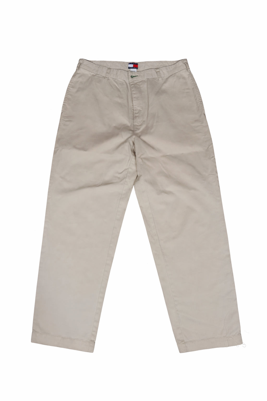 Pantaloni Tommy Hilfiger, bej tip chino, mărime 36