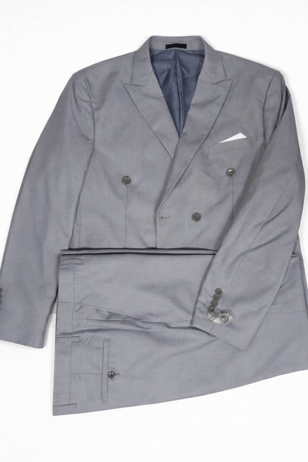 Costum pentru bărbați gri deschis, mărime XL