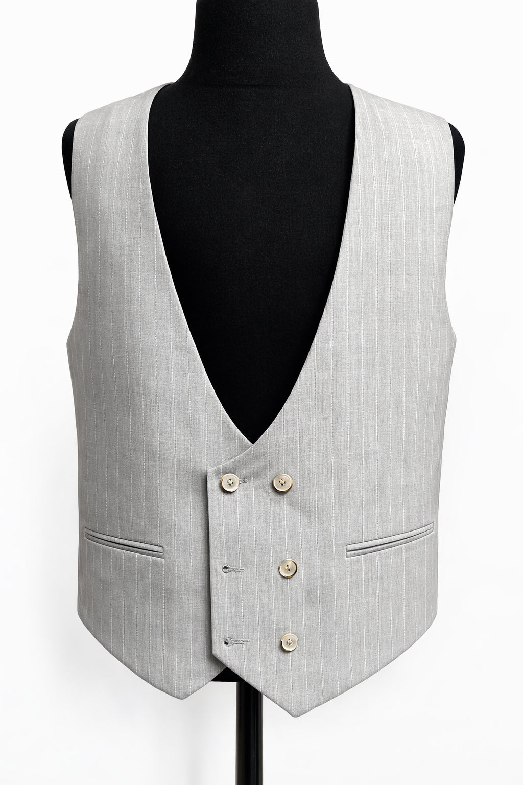 Vestă elegantă Westeros pentru bărbați, gri deschis, mărime 54