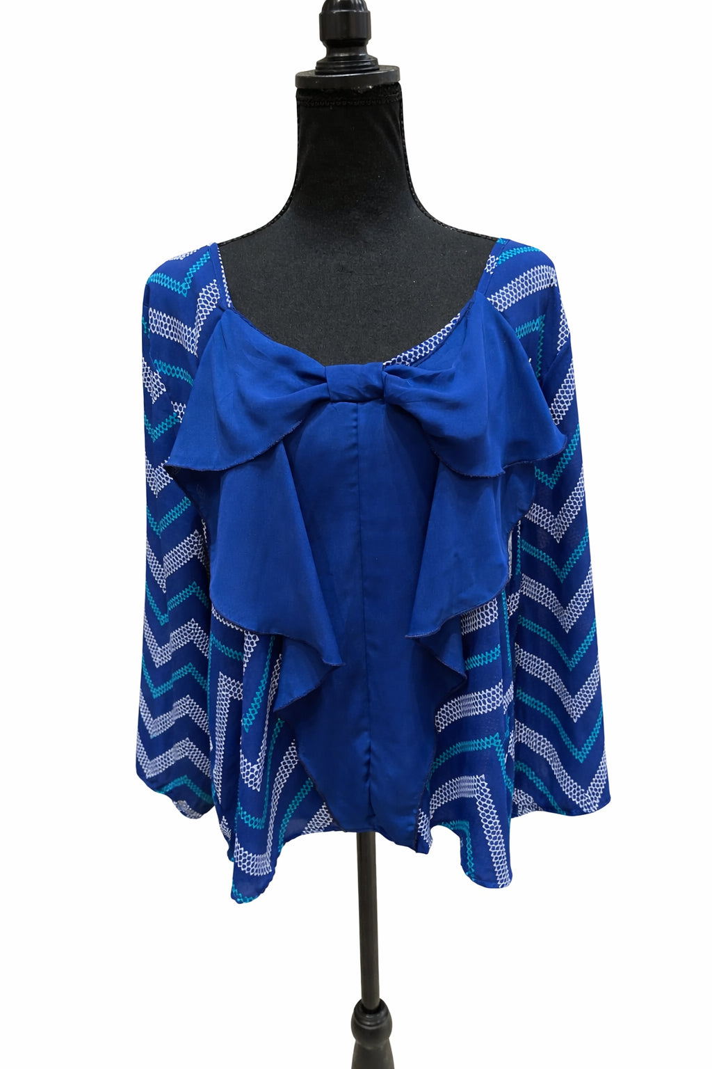 Bluză pentru femei, USA, albastră, mărime XL